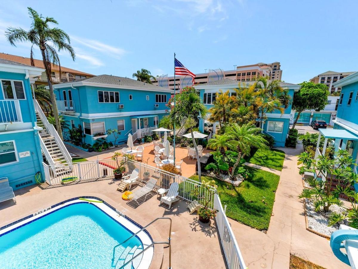 Quiet Corner Suite Heated Pool & 2 Mins 2 Beach Clearwater Beach Bagian luar foto